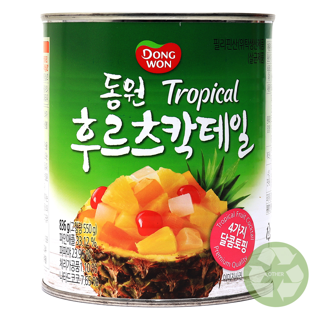 동원 Tropical 후르츠칵테일 836g