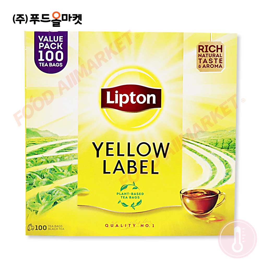 립톤 옐로우라벨 홍차 200g(2gx100티백)