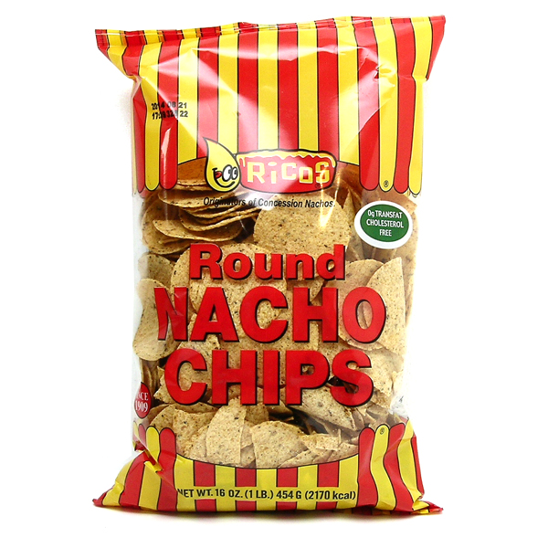 리코스 라운드 나쵸칩 454g