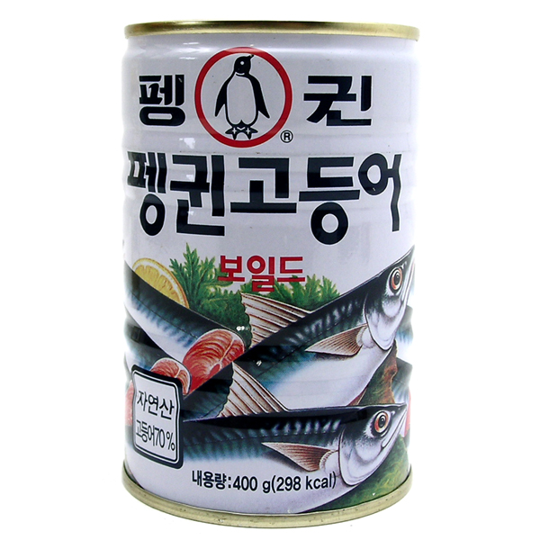펭귄 고등어 400g