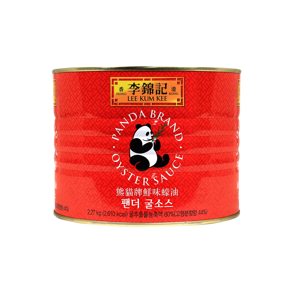 이금기 팬더 굴소스 2.27kg-캔 업소용