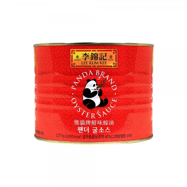이금기 팬더 굴소스 2.27kg-캔 업소용