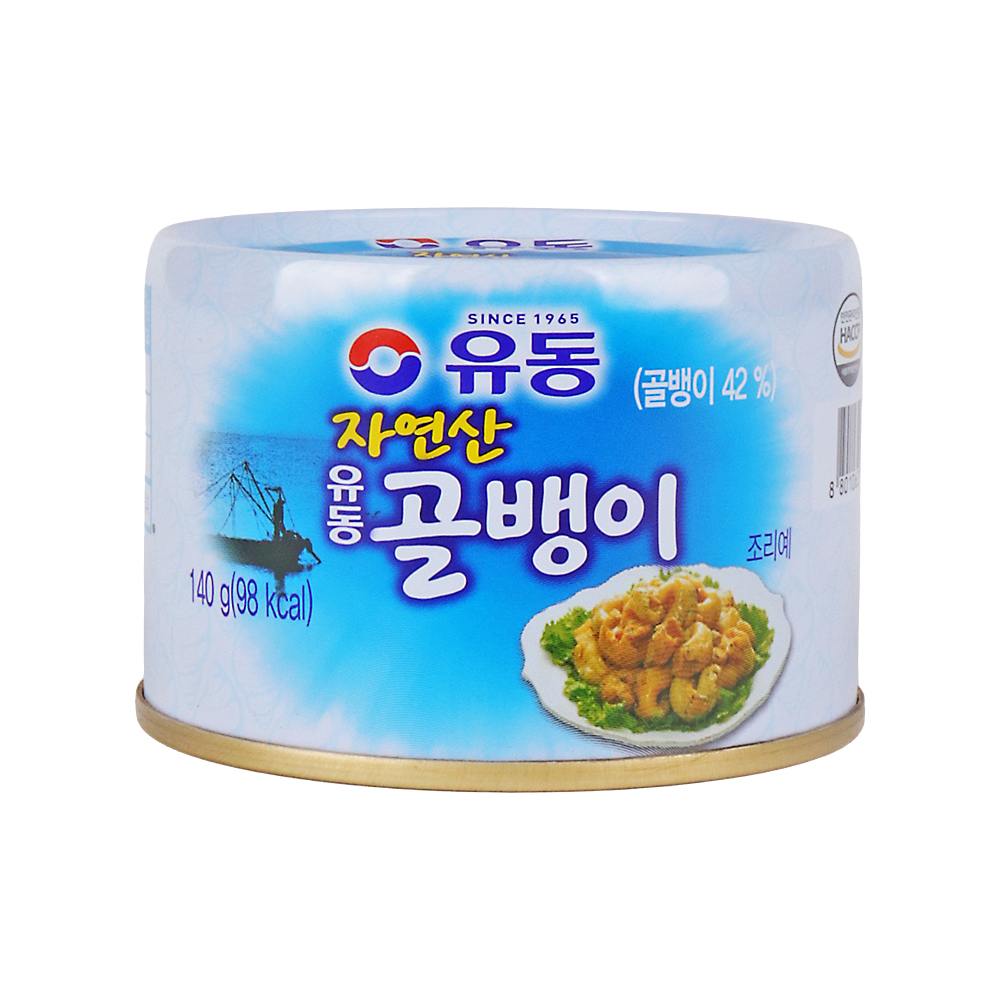유동 자연산 골뱅이 140g / 고형량 59g
