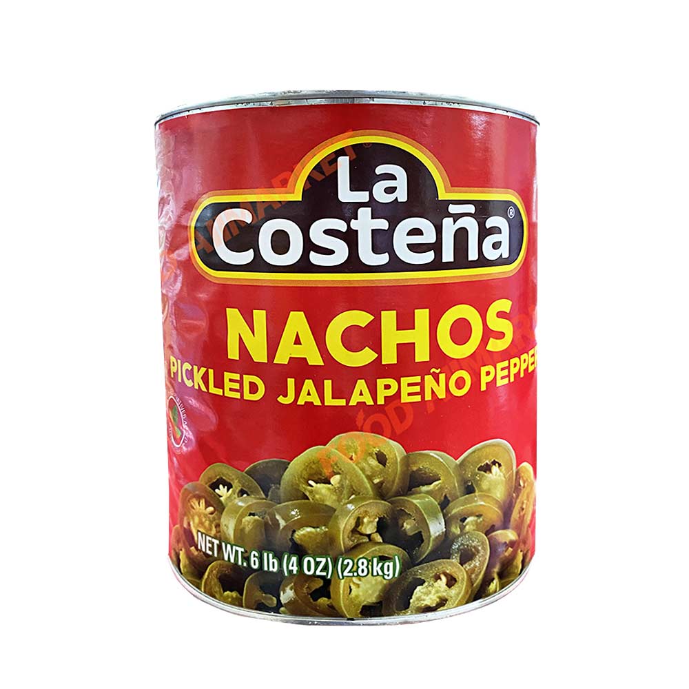 라코스테냐 할라페뇨 페퍼 슬라이스 2.8kg /나쵸 슬라이스 할라피뇨