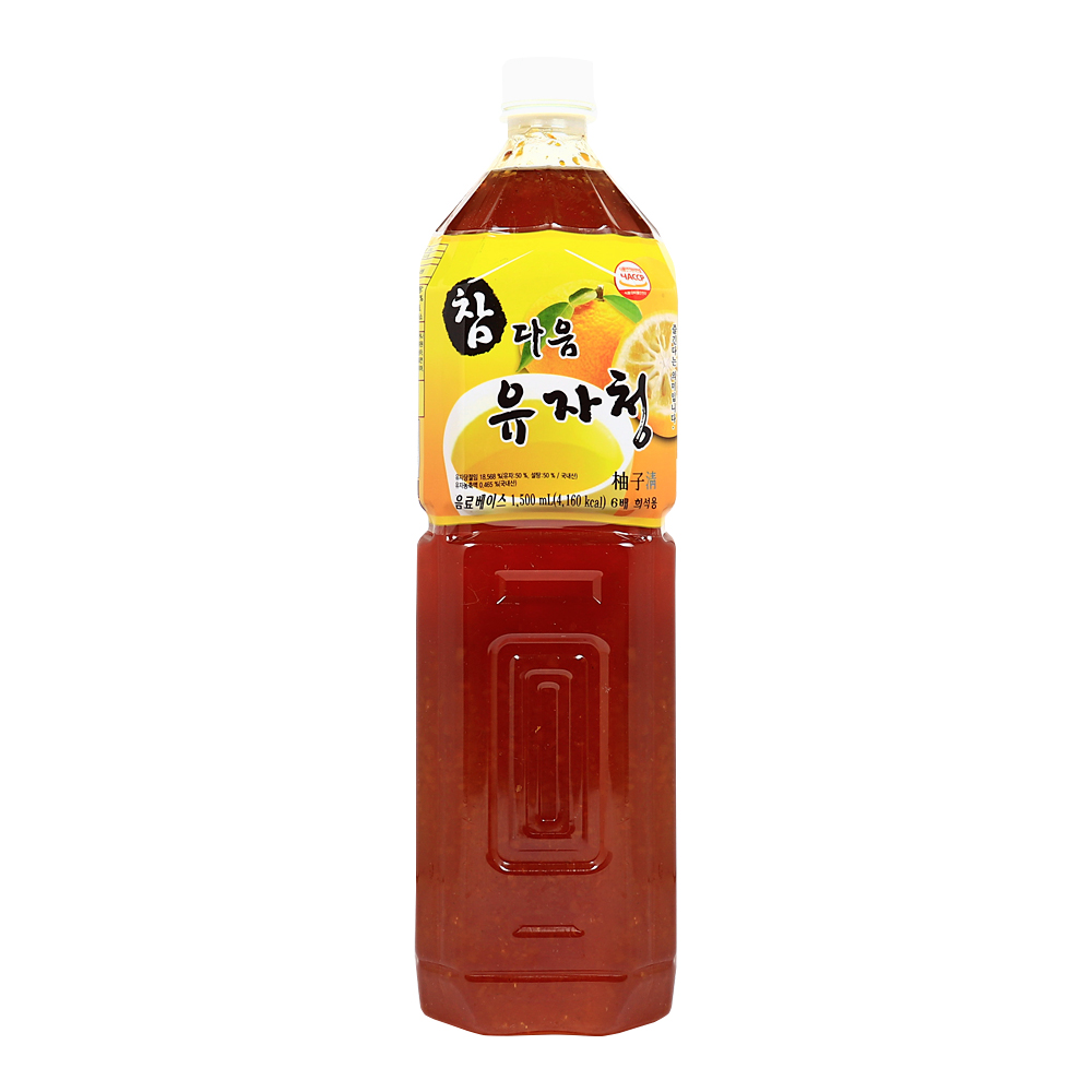 참다음 유자청 1.5L