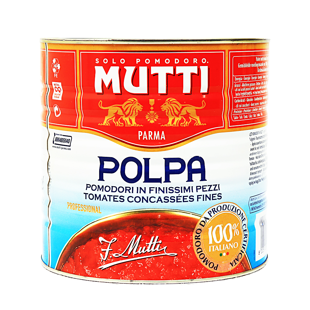 무띠 파인리 찹 토마토 2.5kg /펄프 /다진 토마토