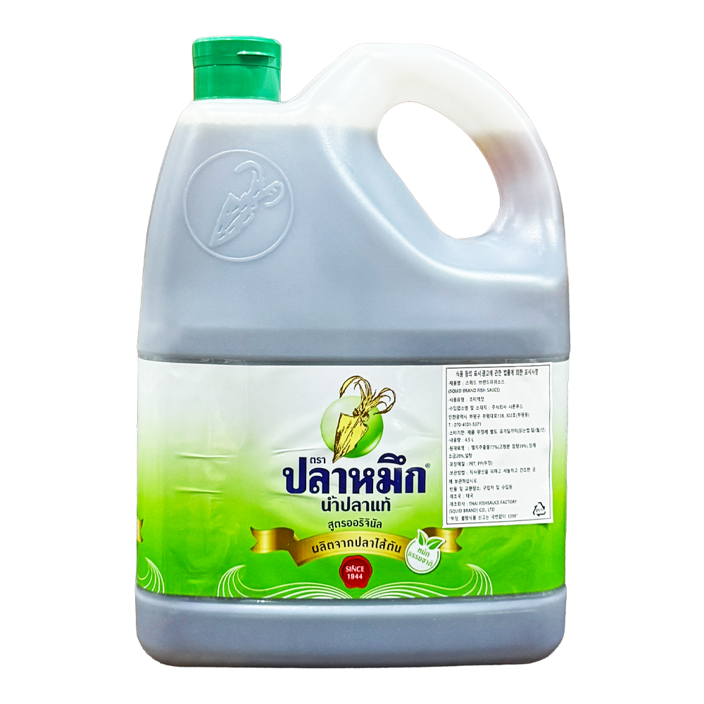 스퀴드브랜드 피쉬소스 4.5L
