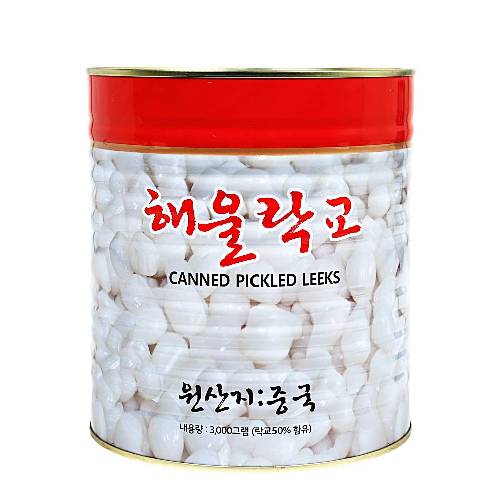 삼도식품 해울락교 (SS) 3kg /캔 원터치