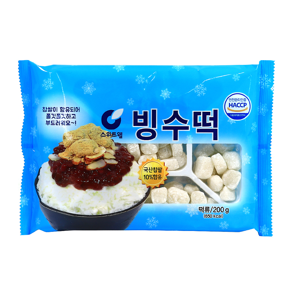 스위트웰 빙수떡 200g