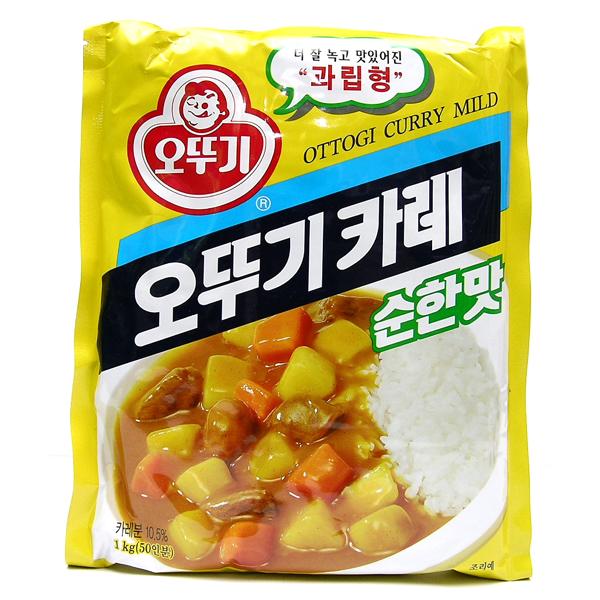 오뚜기 카레 순한맛 1kg