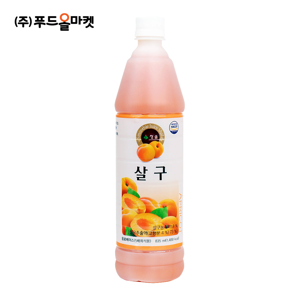 청솔 살구 835ml / 베이스 원액