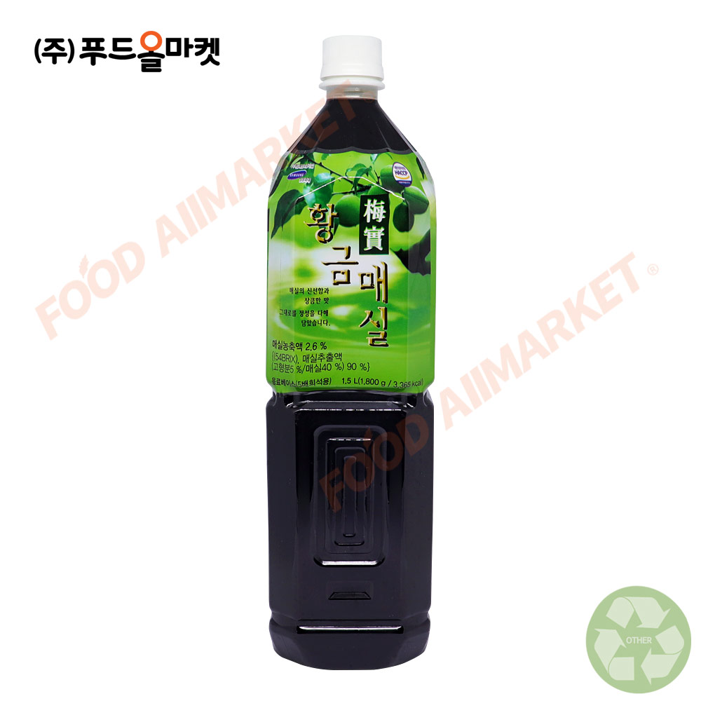 청솔 황금매실 1.5L