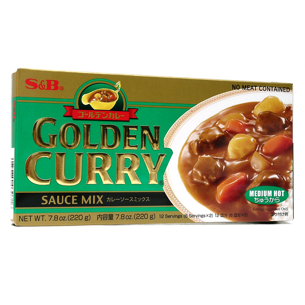 S&B 골든카레 중간매운맛 220g