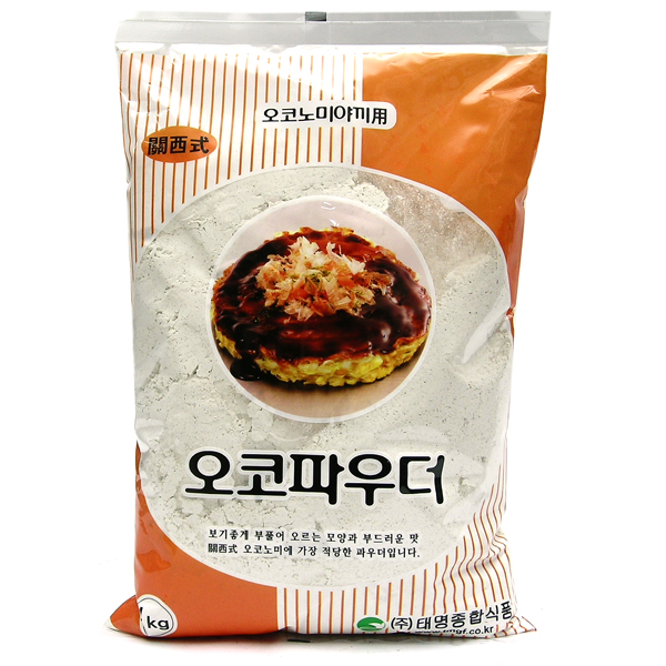 태명 오꼬 파우더 1kg /오꼬노미야끼 분말 믹스