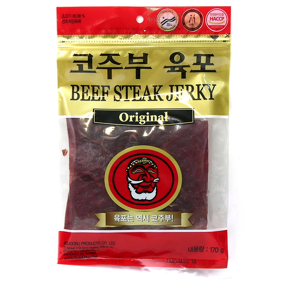 코주부 육포 Original 170g (슬라이스안된제품) 소고기