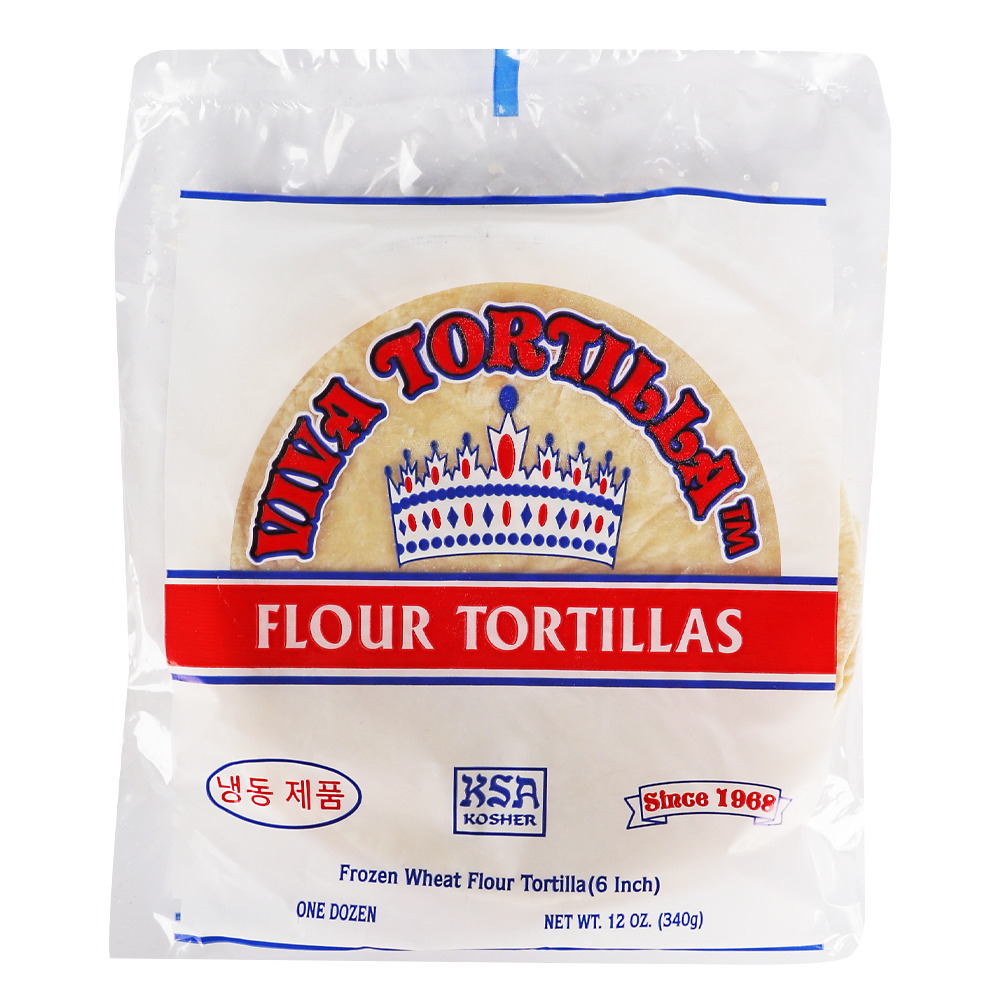 로메로 6인치 밀또띠아 340g(12장) /냉동