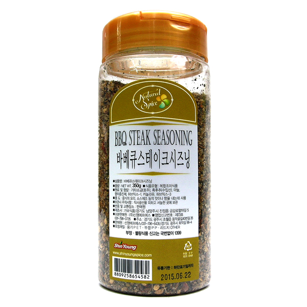 신영 바베큐 스테이크 시즈닝 350g 중형