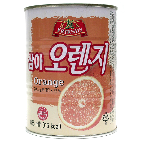 삼아 오렌지원액 835ml