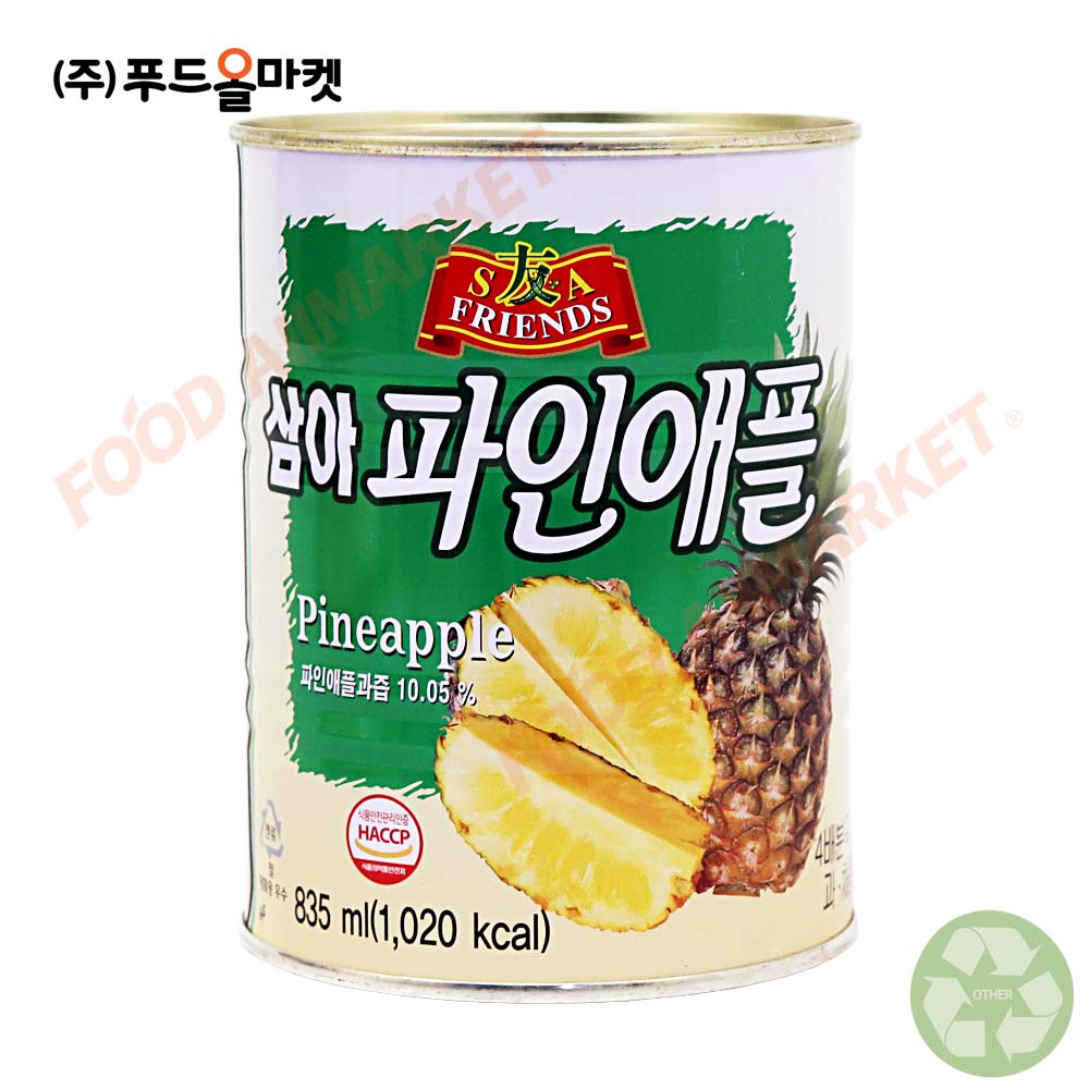 삼아 파인애플원액 835ml/ 과일 농축액 음료베이스