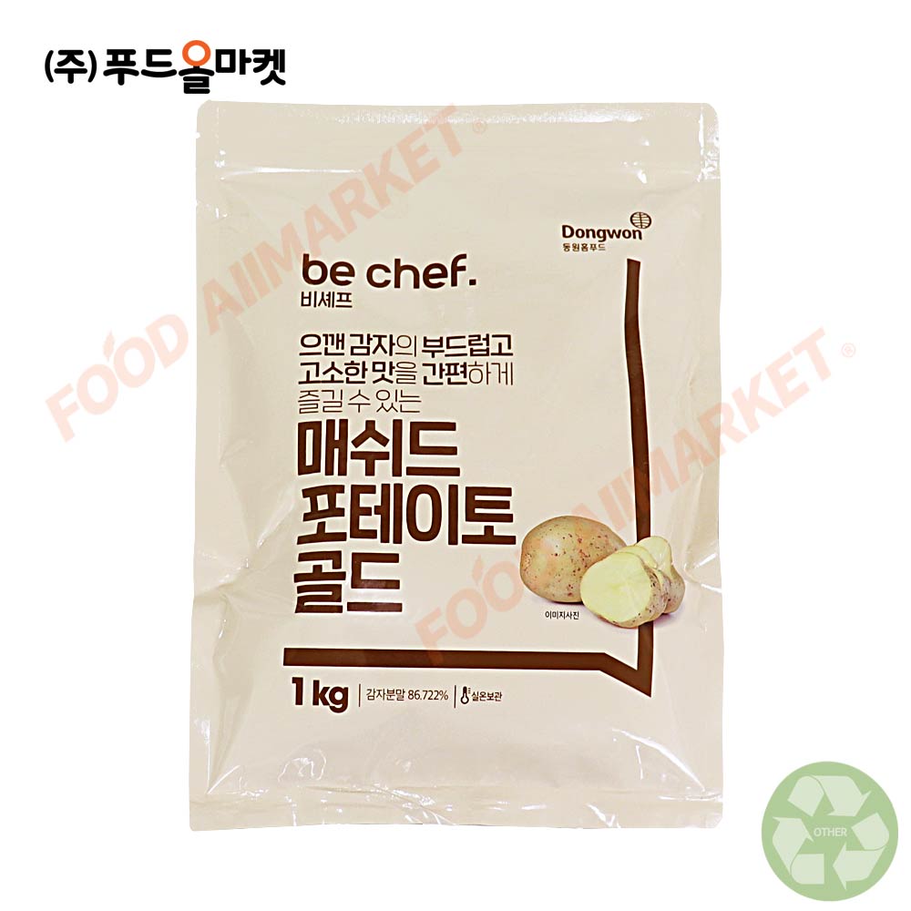 동원홈푸드 비셰프 매쉬드포테이토 골드 1kg