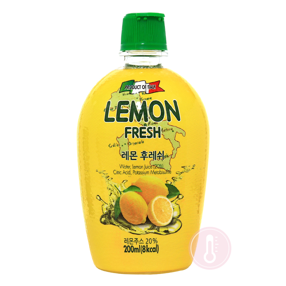 퍼시픽초이스 레몬 후레쉬 200ml 레몬즙 원액