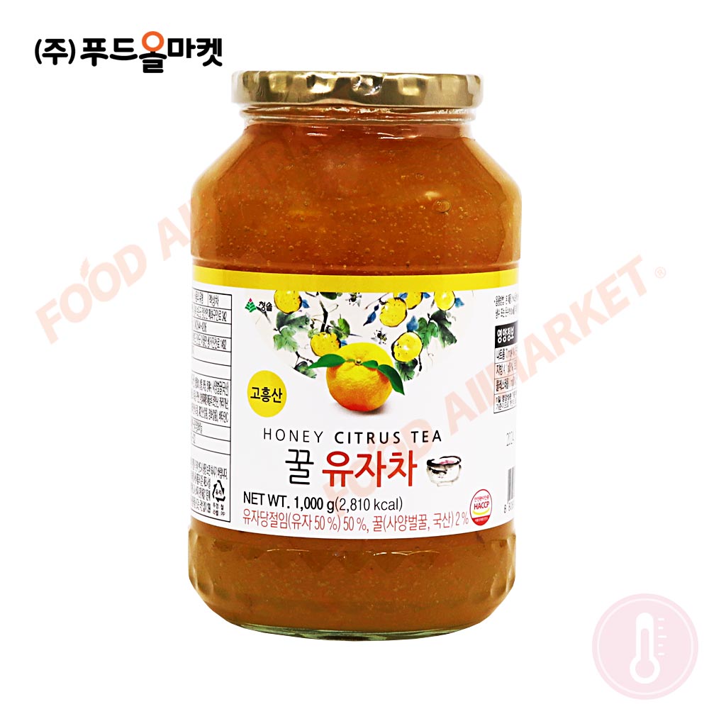 청솔 꿀유자차 1kg