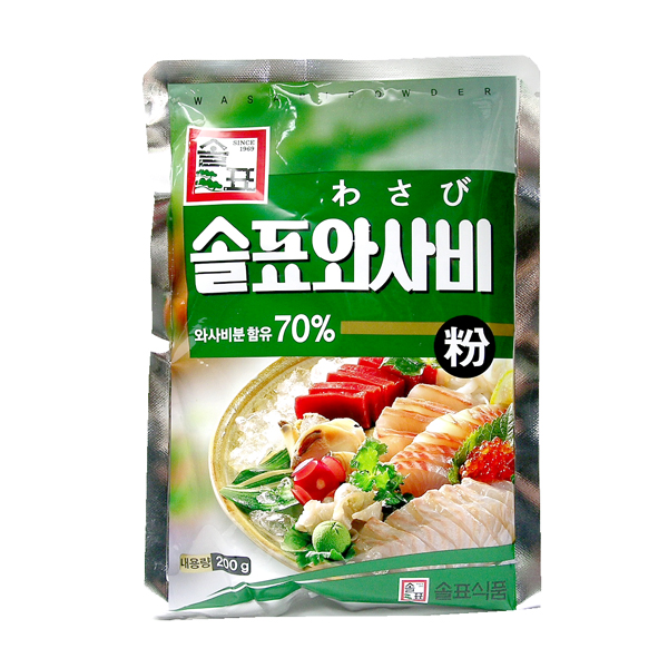 솔표 와사비 200g