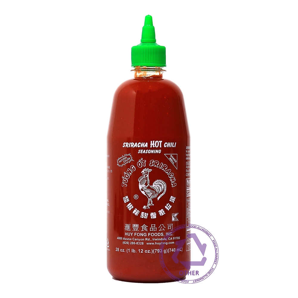 효이퐁 스리라차 핫칠리시즈닝 793g 중용량 /닭표