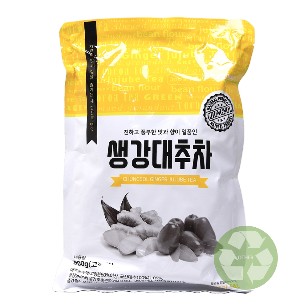 청솔 생강대추차 900g 자판기차
