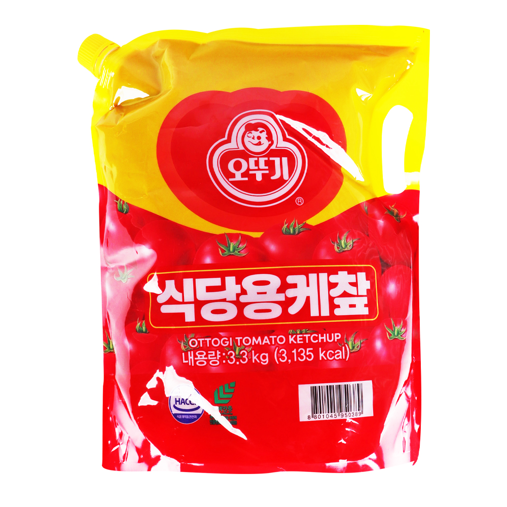 오뚜기 식당용케찹 3.3kg 스파우트팩