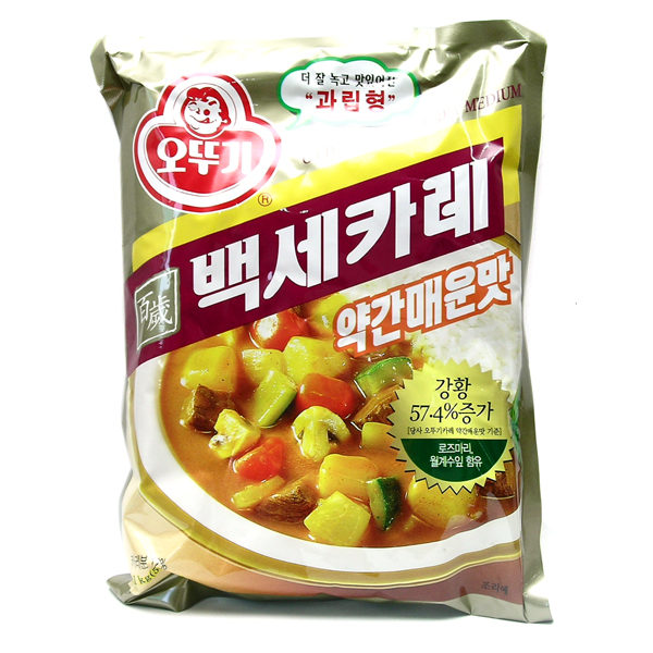 오뚜기 백세카레 약간매운맛 1kg