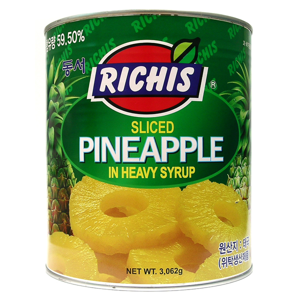 리치스 파인애플 슬라이스 3062g