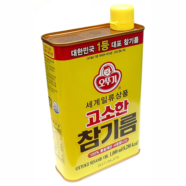 오뚜기 고소한 참기름 1L