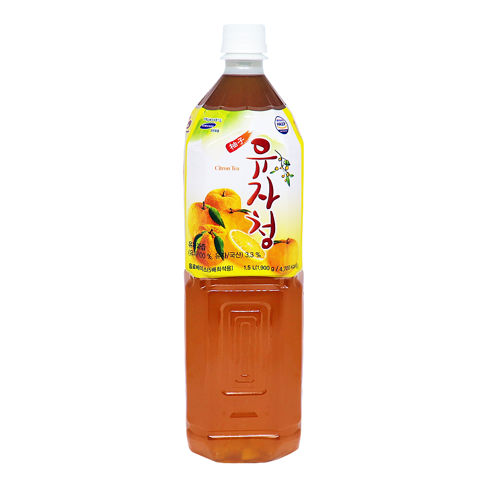 청솔 유자청 1.5L
