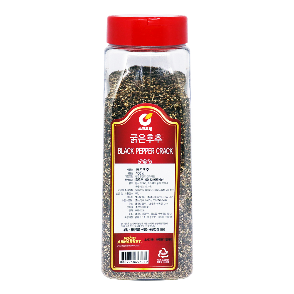 스위트웰 굵은후추 400g
