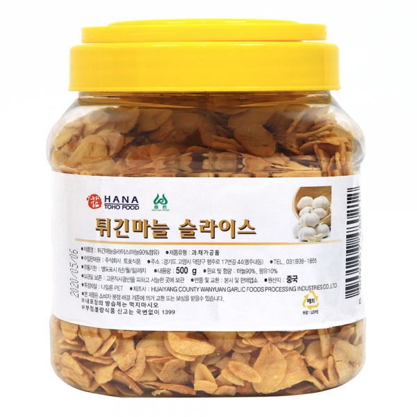 하나 튀긴마늘 슬라이스 500g