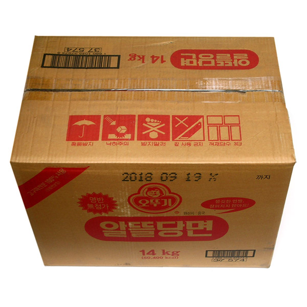 오뚜기 알뜰당면 14kg /박스