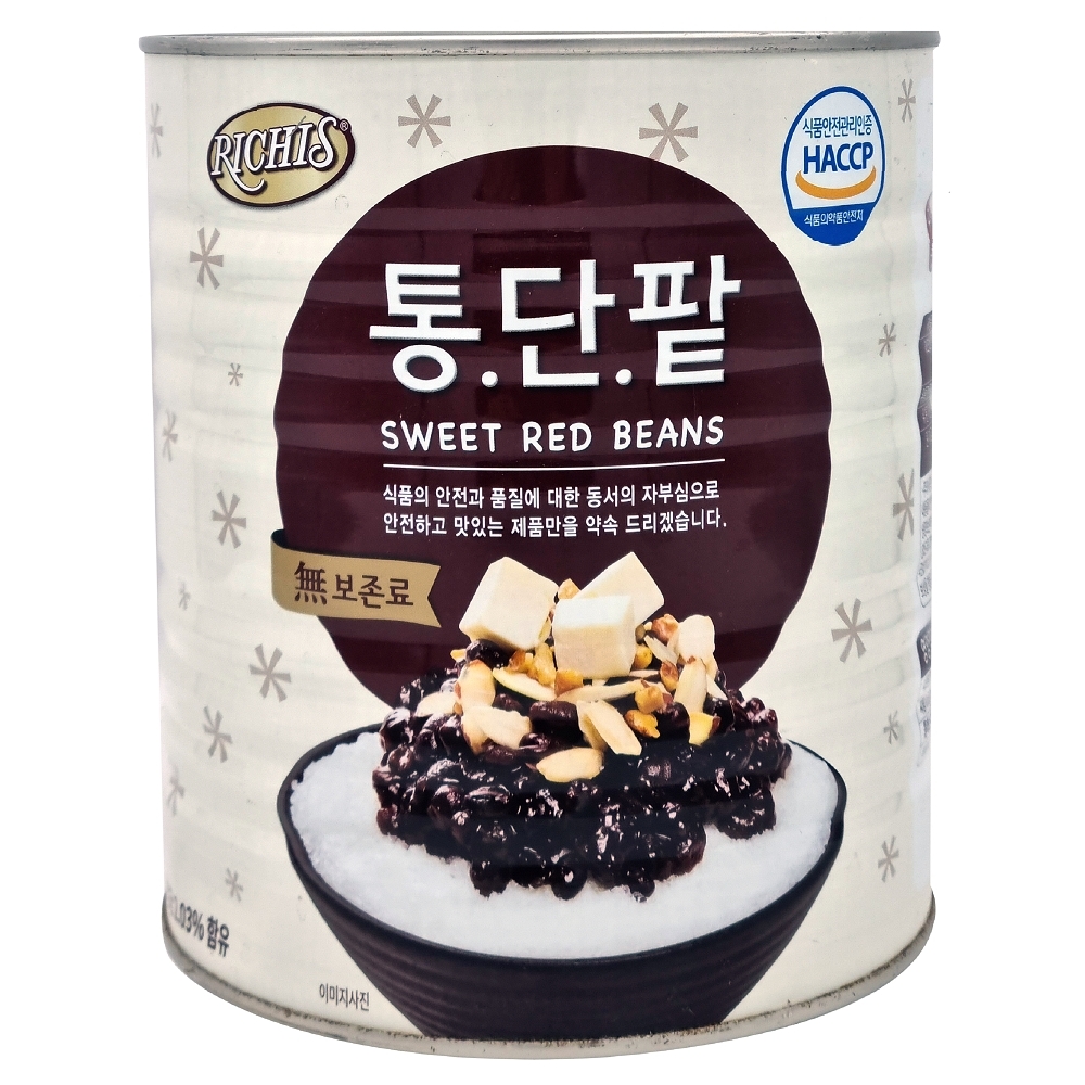 리치스 통단팥 3kg /빙수팥