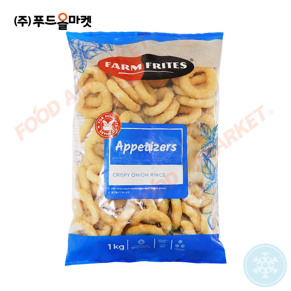 팜프리츠 어니언링스 1kg /냉동