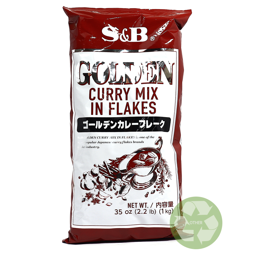S&B 골든 카레 믹스 인 후레이크 1kg