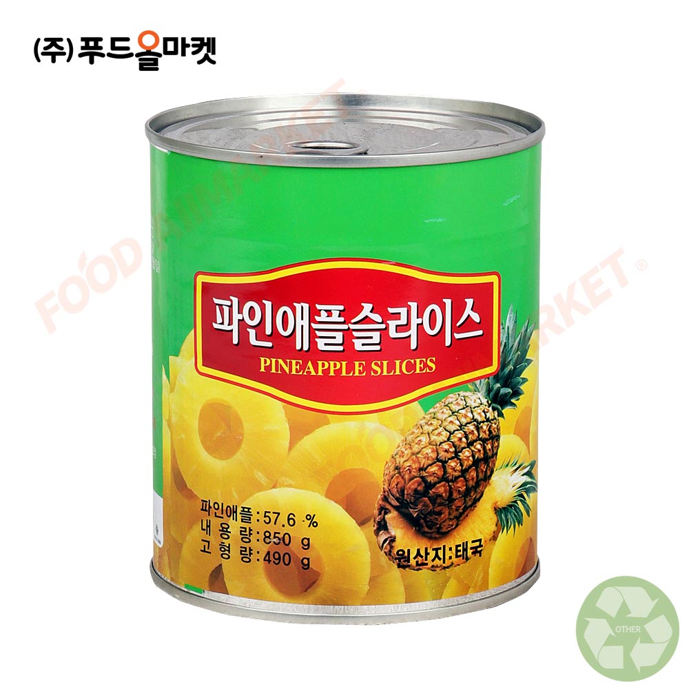 삼양사 파인애플 슬라이스 850g