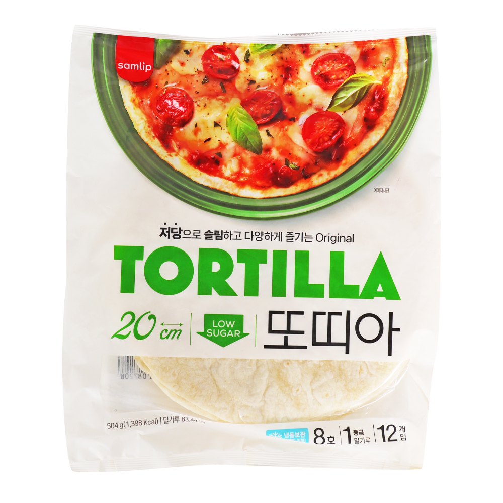 삼립 8호 밀또띠아 504g(12장) /냉동