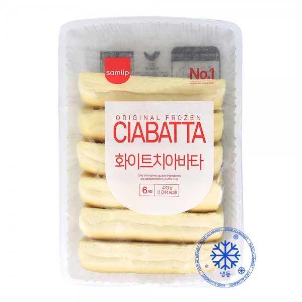 삼립 화이트 치아바타 420g /냉동