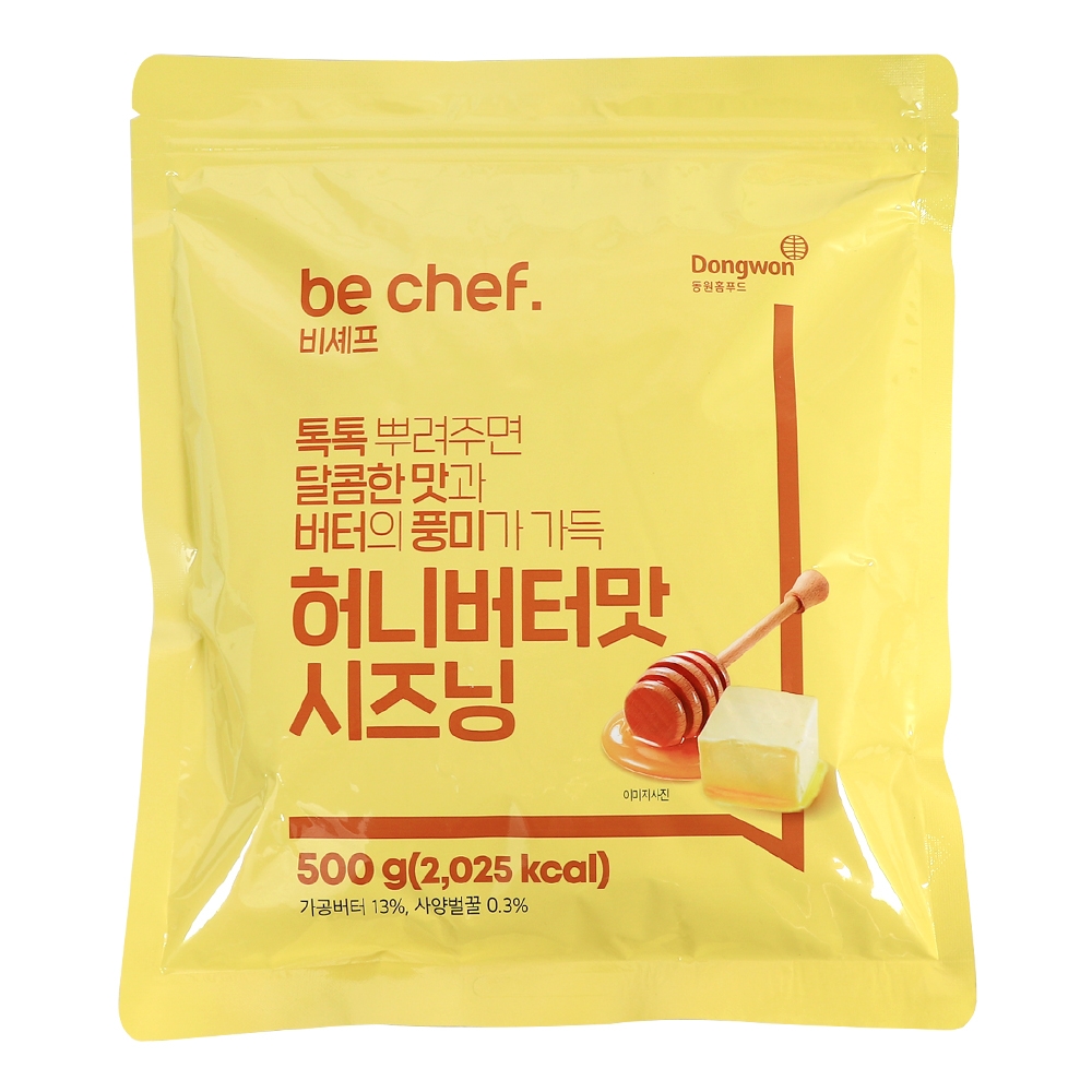 동원홈푸드 비셰프 허니버터맛시즈닝 500g