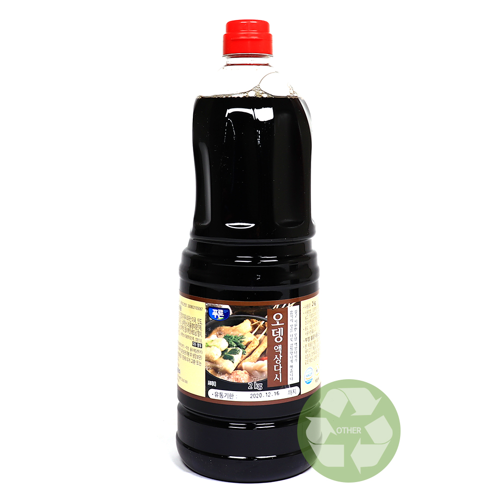 푸른식품 오뎅 다시 2kg 우동 육수