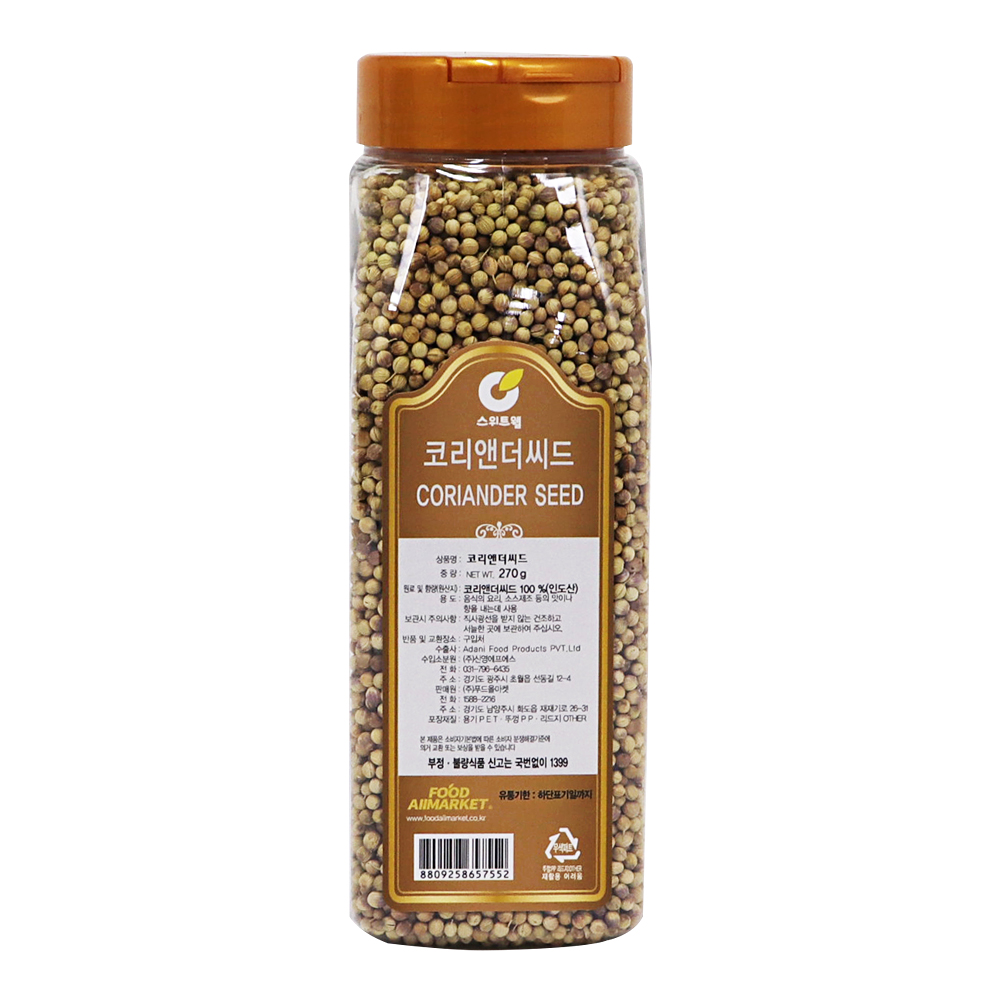 스위트웰 코리앤더씨드 270g