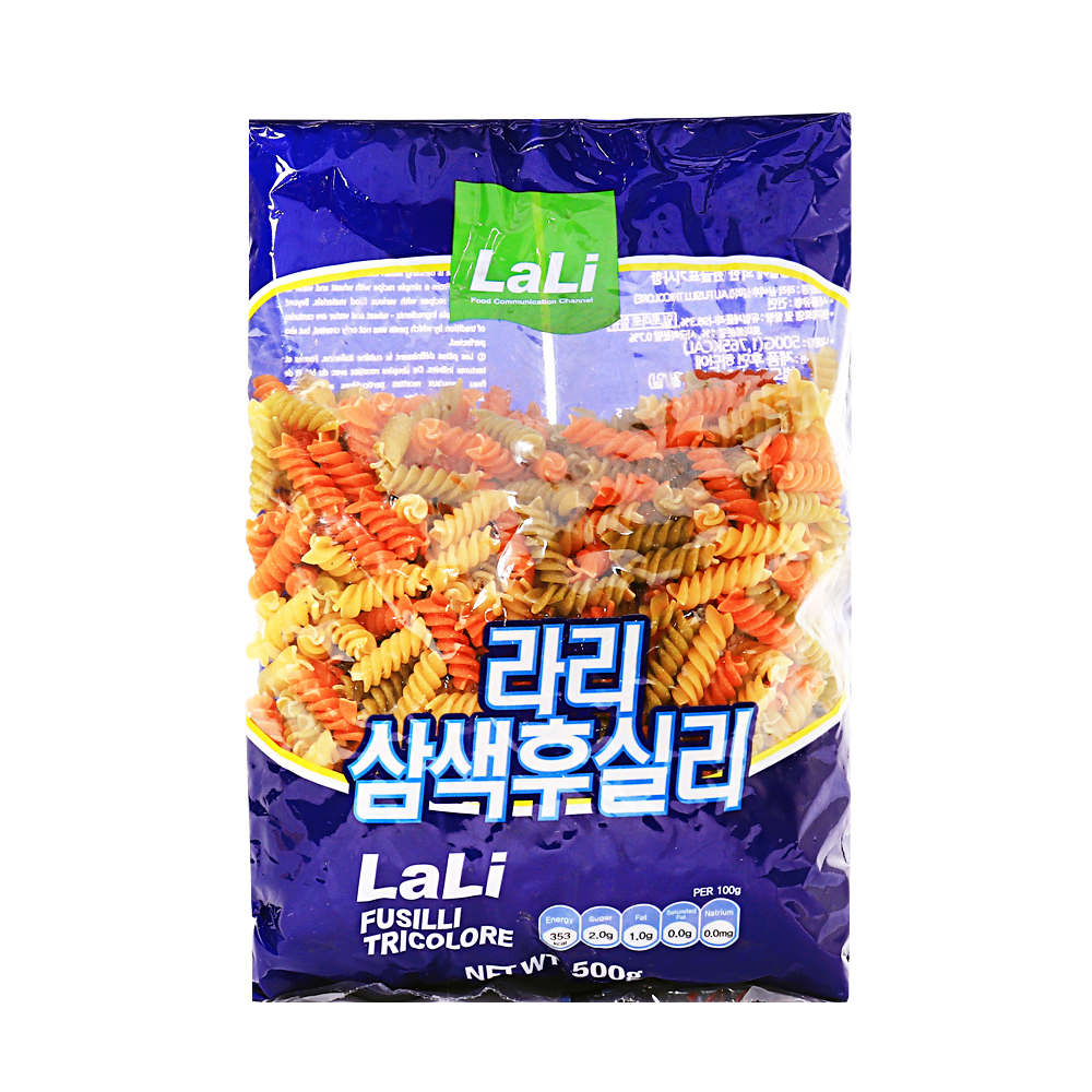 라리 삼색후실리 500g /푸실리