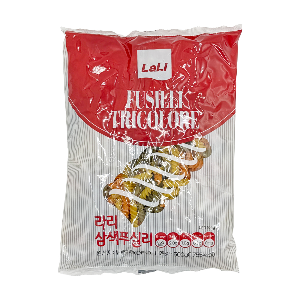 라리 삼색후실리 500g /푸실리
