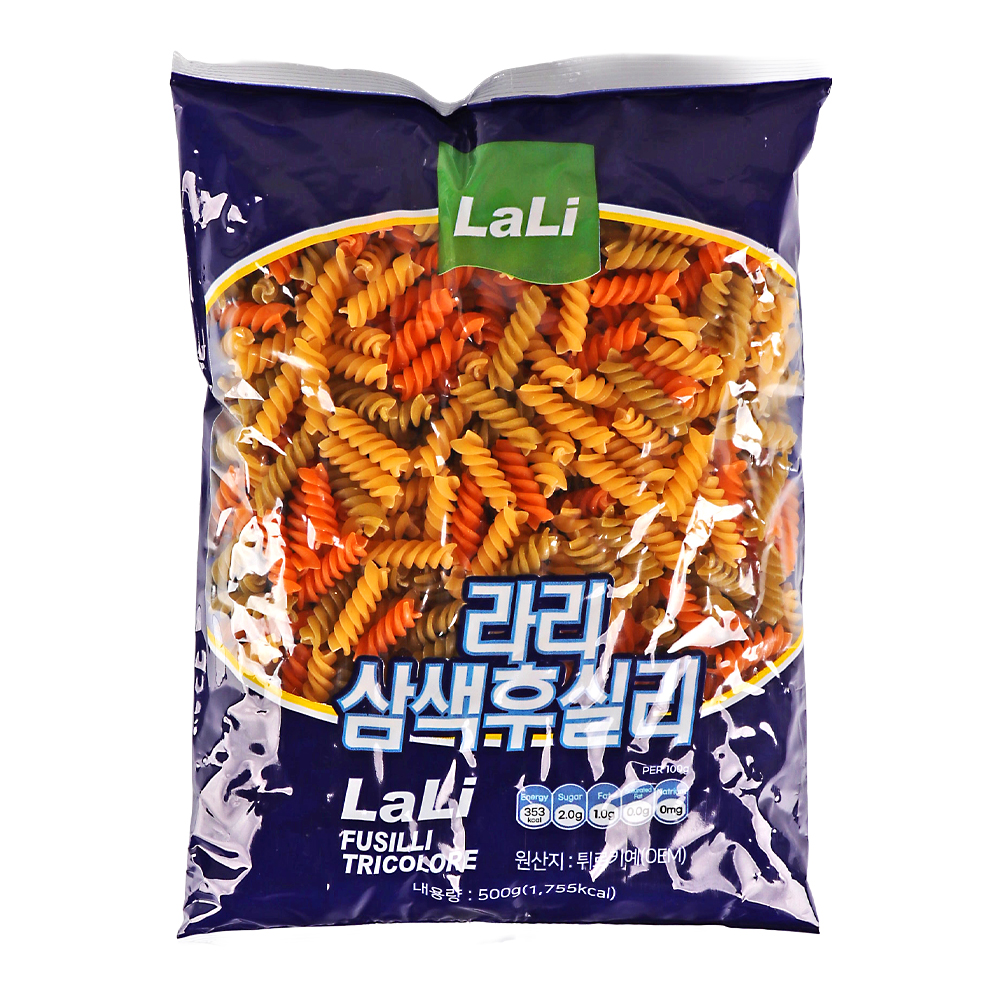 라리 삼색후실리 500g /푸실리