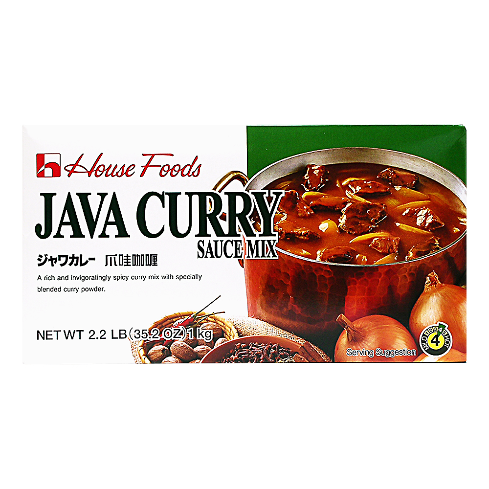 하우스 자바카레 소스믹스 1kg 대용량